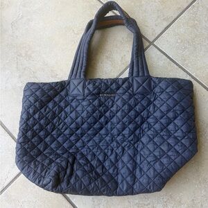 MZ Wallace Medium Metro Tote Bag in Navy